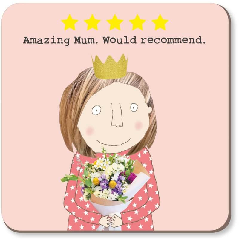 Recommend Five Star Mum Coaster | Rosie Made A Thing CST089