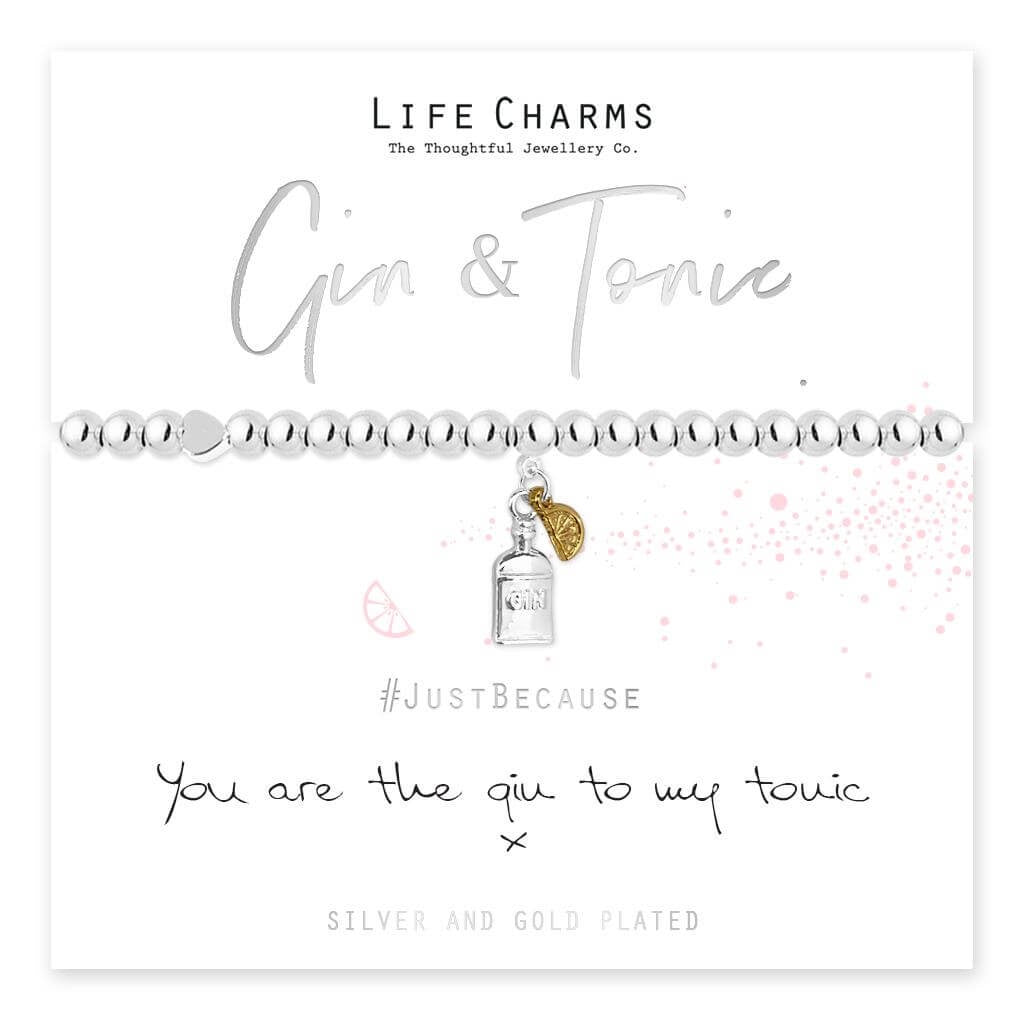 Gin and tonic Life Charms bracelet at Under the Sun Southend stockist