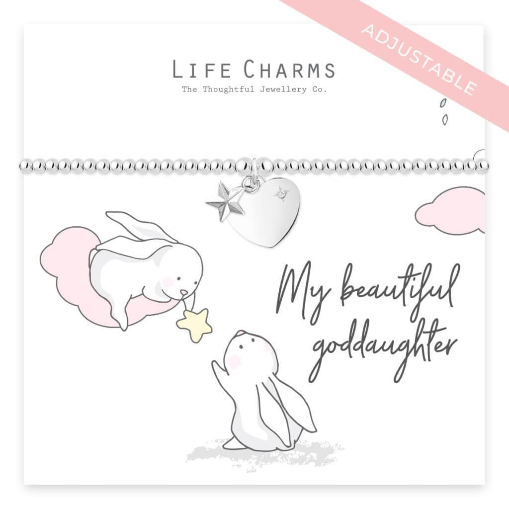 Goddaughter | Life Charms Silver Bracelet