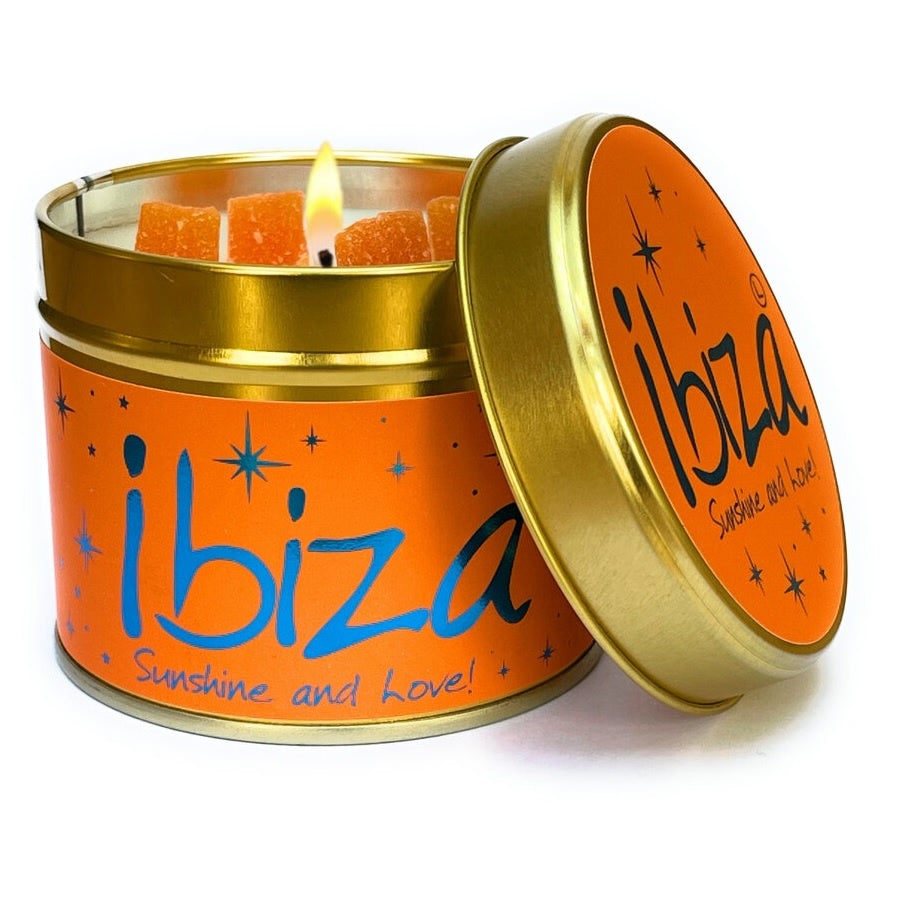 Lily-Flame Candle Tin | Ibiza