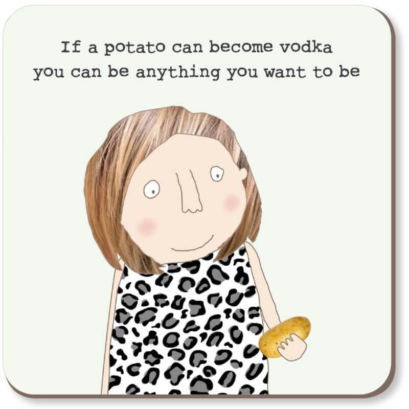 Potato To Vodka Coaster | Rosie Made a Thing CST075