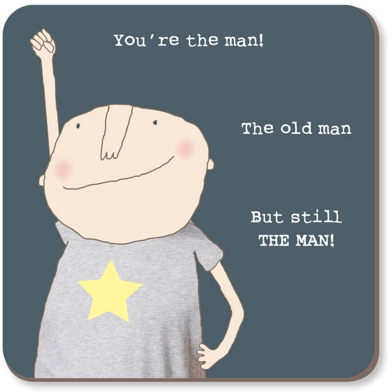 You're The Man Coaster | Rosie Made a Thing CST058