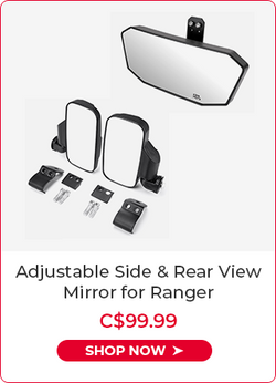 Adjustable Side & Rear View Mirror for Ranger