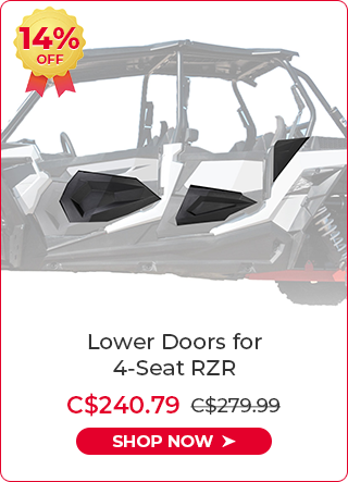 Lower Doors for 4-Seat RZR