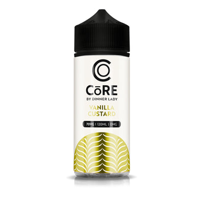 Buy Vanilla Custard - Core by Dinner Lady E-Liquds - Wick And Wire Co Melbourne Vape Shop, Victoria Australia