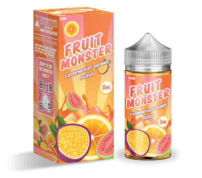 Buy Passionfruit Orange Guava by Fruit Monster Ejuice - Wick And Wire Co Melbourne Vape Shop, Victoria Australia