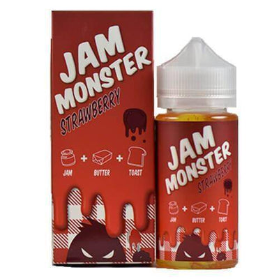 Buy Strawberry by Jam Monster Ejuice - Wick And Wire Co Melbourne Vape Shop, Victoria Australia