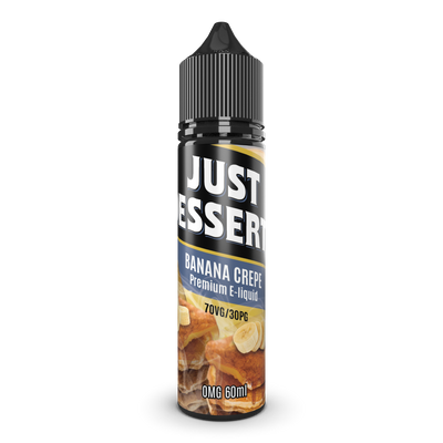 Buy Banana Crepe by Just Desserts E-Liquid - Wick and Wire Co Melbourne Vape Shop, Victoria Australia