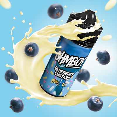 Buy Blueberry Custard by Ohmboy OC Eliquid - Wick And Wire Co Melbourne Vape Shop, Victoria Australia