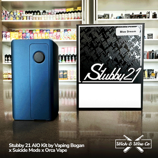 Stubby 21 AIO Kit by Vaping Bogan x Suicide Mods x Orca Vape