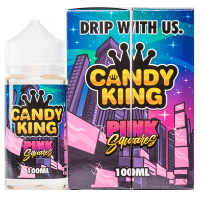 Buy Pink Squares by Candy King - Wick And Wire Co Melbourne Vape Shop, Victoria Australia