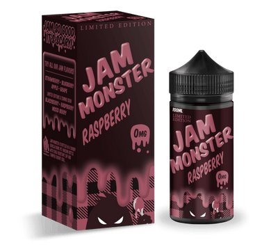 Buy Raspberry by Jam Monster Ejuice - Wick And Wire Co Melbourne Vape Shop, Victoria Australia