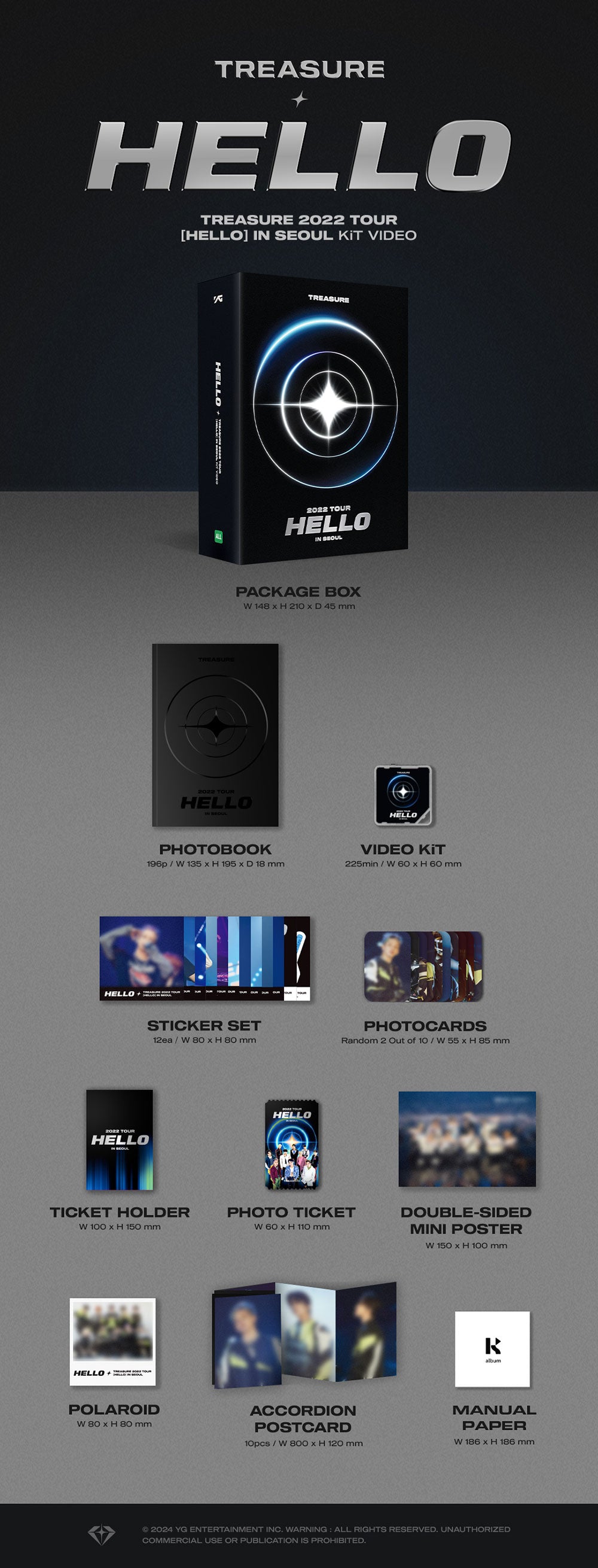 TREASURE - 2022 TOUR [HELLO] IN SEOUL (KiT VIDEO)