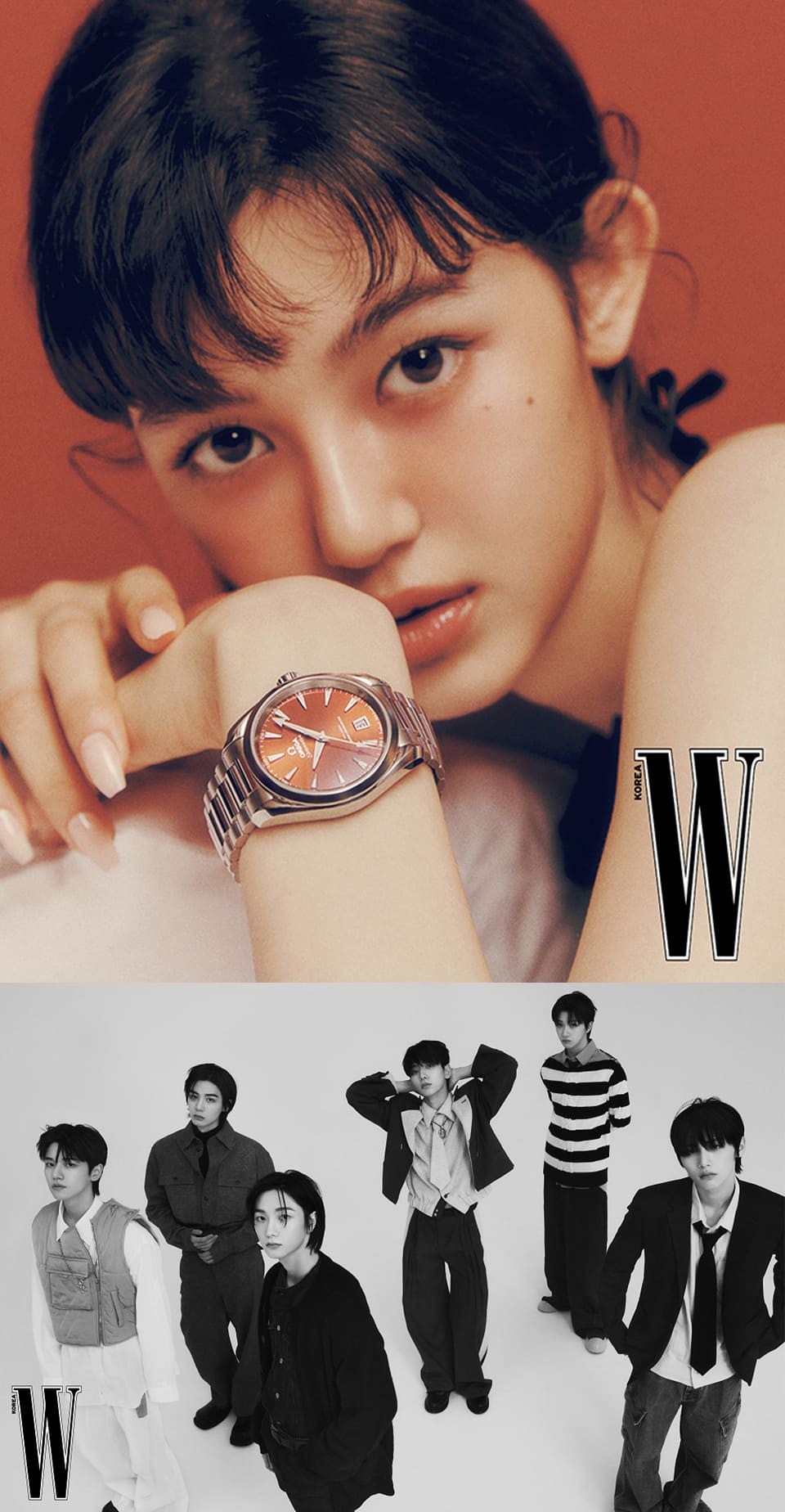 W MAGAZINE [JULY, 2023] COVER: NewJeans HANNI , IU , LEE JUNG-JAE , SHIN MINA