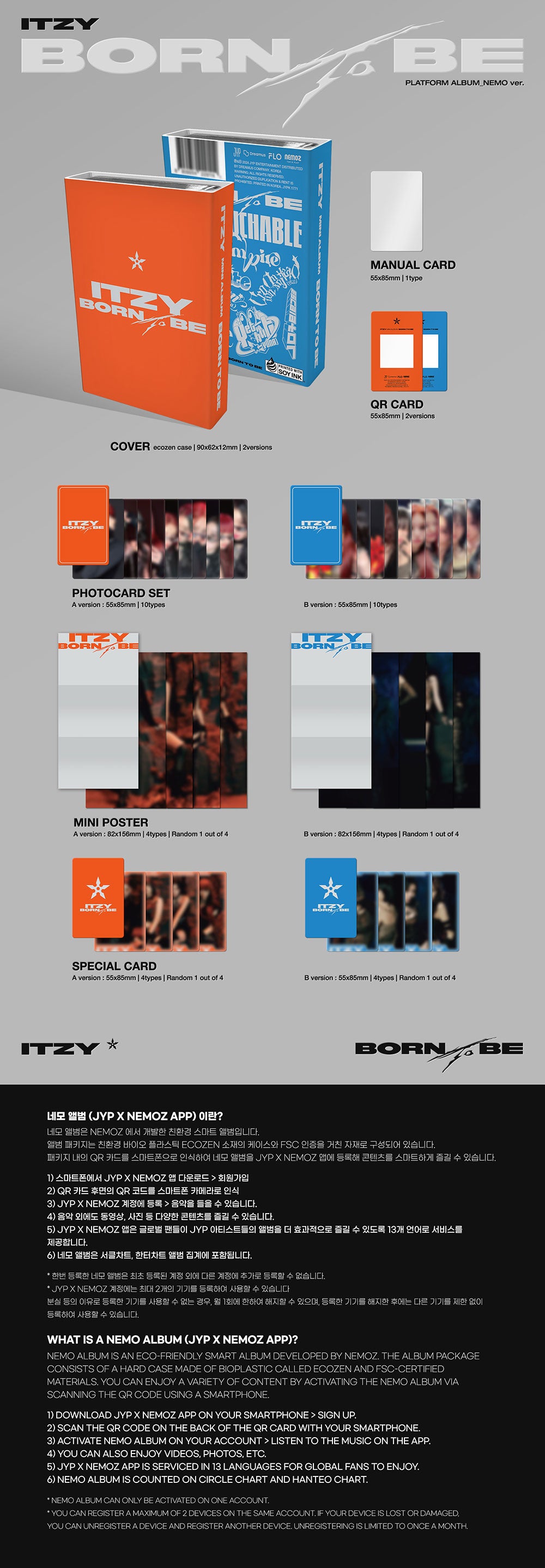 ITZY  - [BORN TO BE] LIMITED Ver.