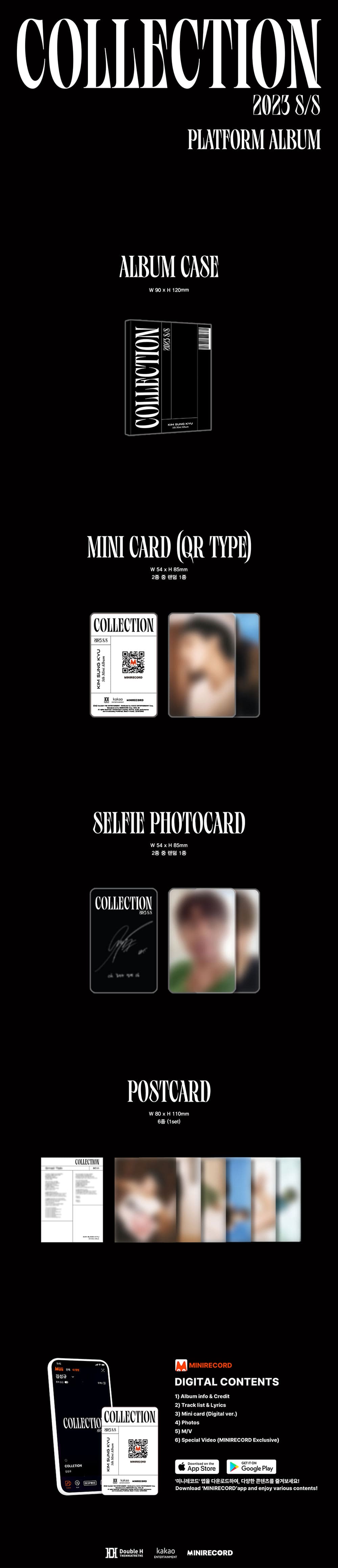 KIM SUNG KYU - 5TH MINI ALBUM [2023 S/S Collection] PLATFORM Ver.
