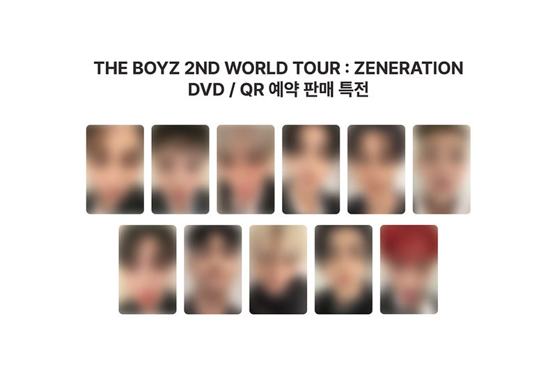 THE BOYZ - 2ND WORLD TOUR [ZENERATION] QR