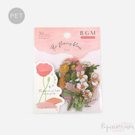 BGM Deco Stickers - Botanical Book