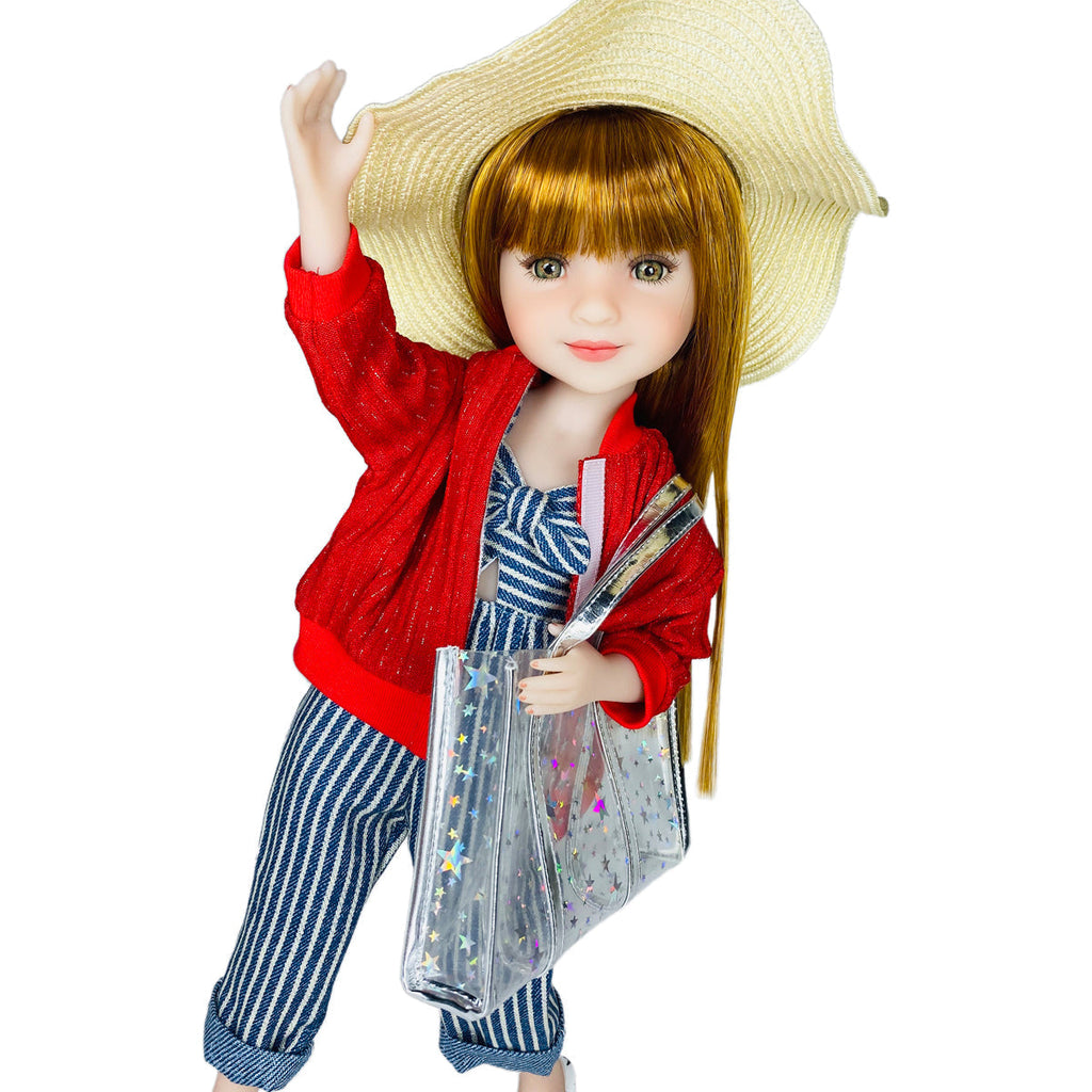  picnic in the park ruby red fashion friends outfit vinyl doll zoom