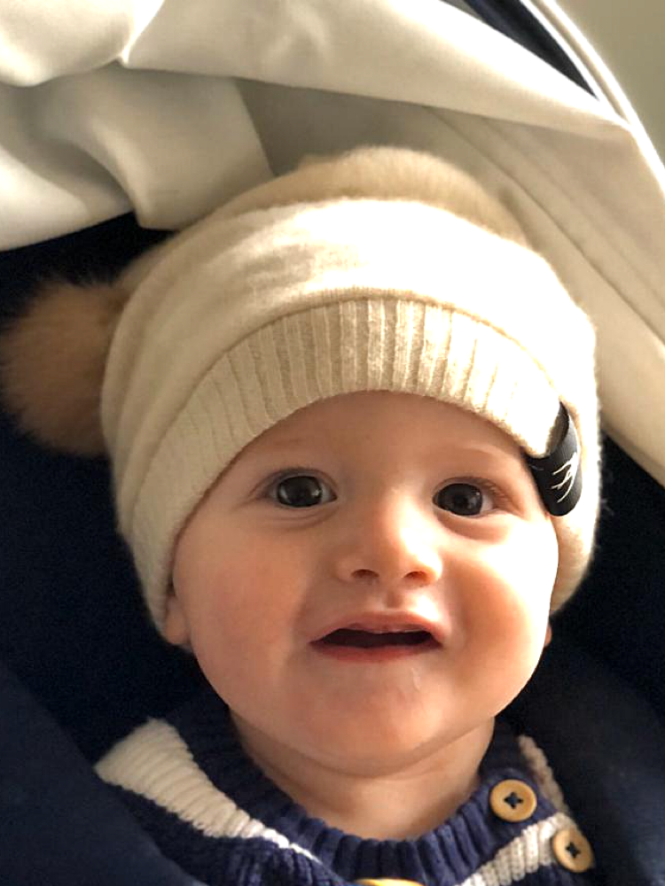 Cashmere Baby Hat - Cream – TALLIS