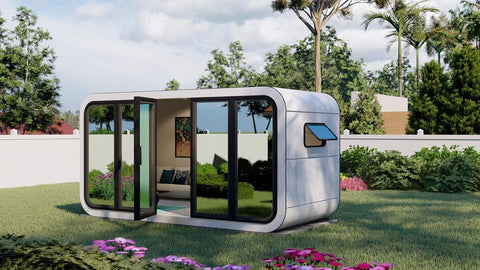 Discover a revolutionary solution to mundane work-from-home routines with YARDADU's Prefab Backyard Office Shed Pod.