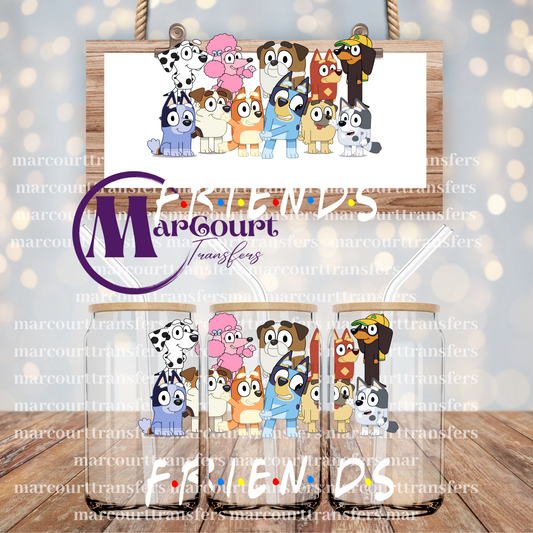 Bluey & Friends Tumbler Wrap