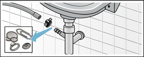 Unblocking Drain Hose (Waste Pipe) | E18 Error Code | H2O Appliances