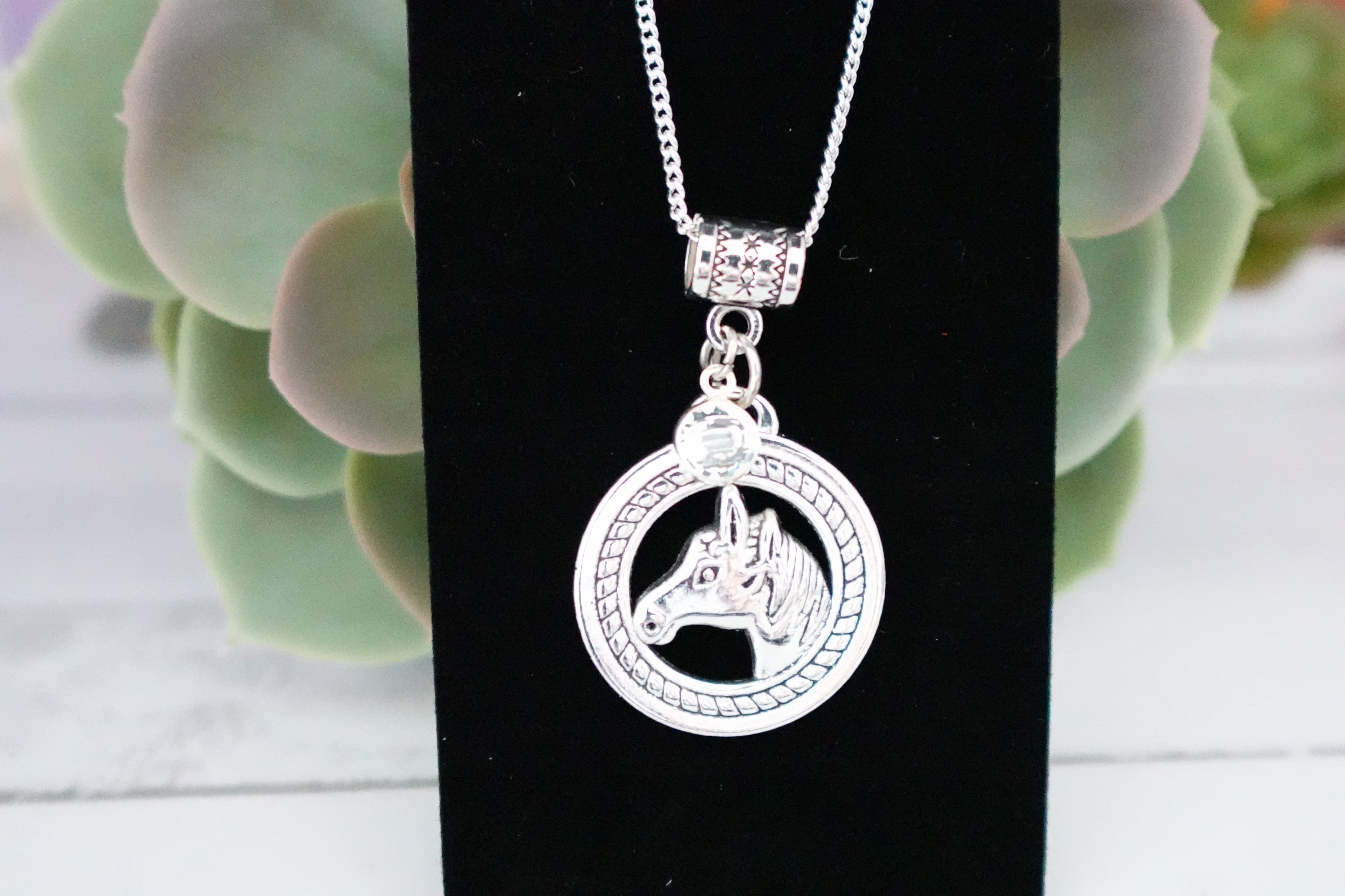 Horse Charm Necklaces *Exempt from the Mix and Match Sales*
