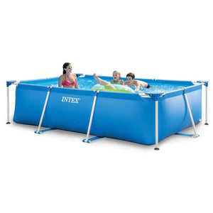 INTEX 28273 Rectangular Frame Above Ground Family Use Swimming Pool - 28273NP - Karout Plus - Intex Family Swim Center