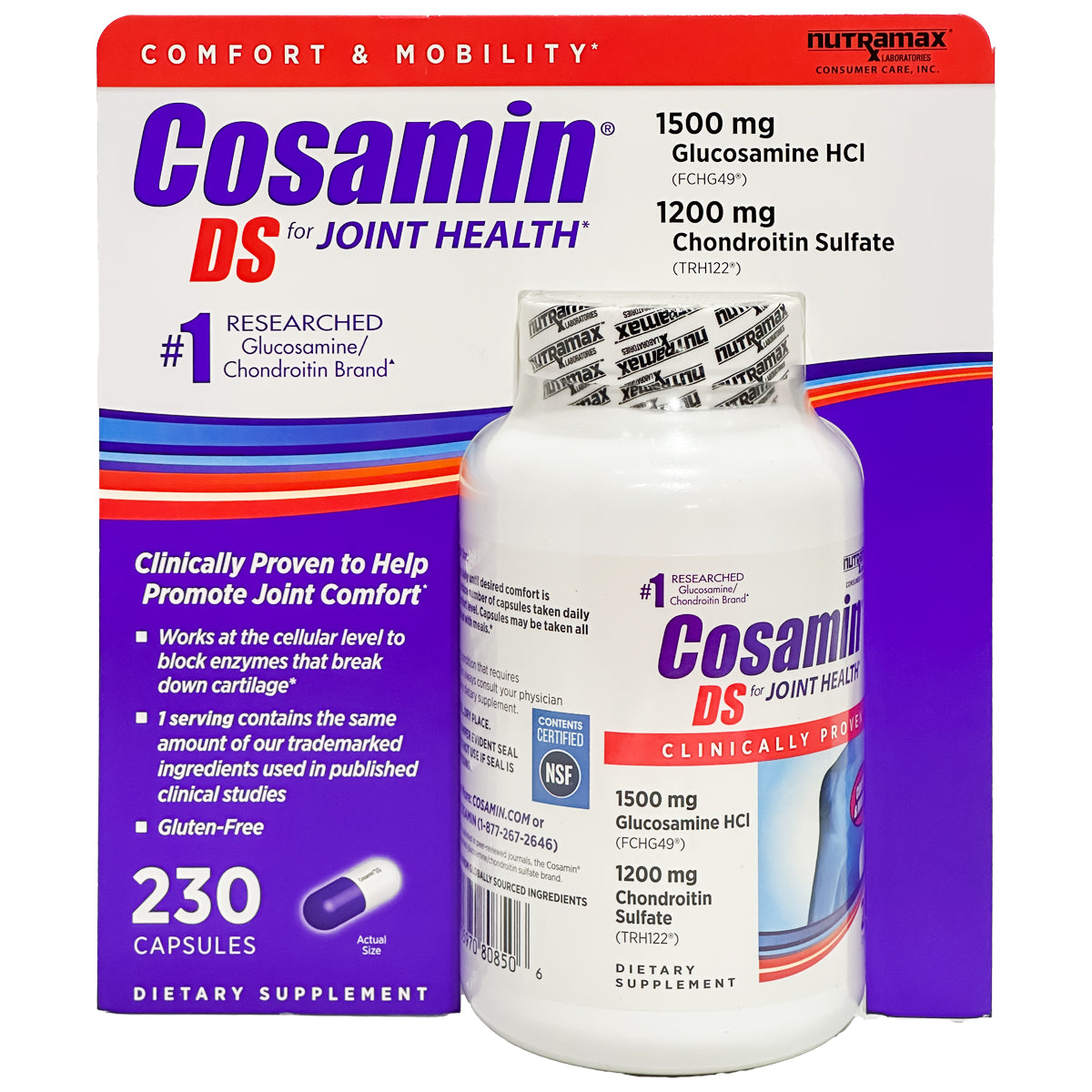 Cosamin DS 108 Capsules  Nutramax Laboratories Consumer Care Inc Online  Store