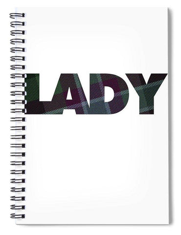 Lady - Spiral Notebook