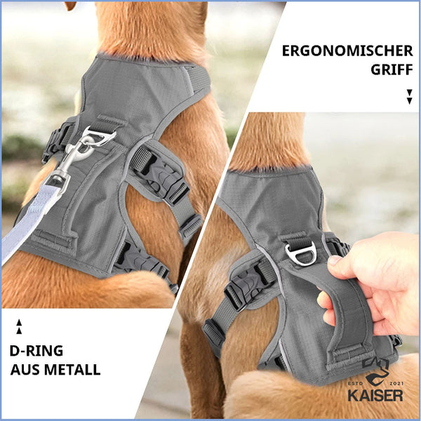 Hundegeschirr mit Griff Anti Zug