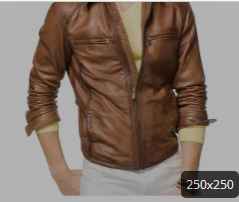 The Tan Brown Leather Jacket
