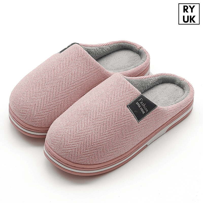 Chaussons confortable homme rose claire / 36-37(fit 35-36)