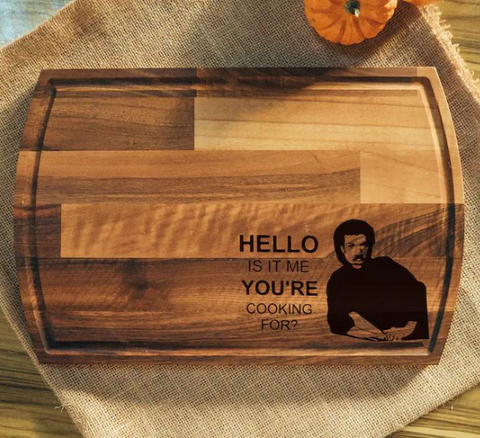 Best Cook Ever Funny Wood Cutting Board