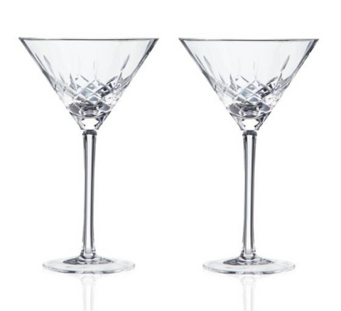 frosted martini glass patterns