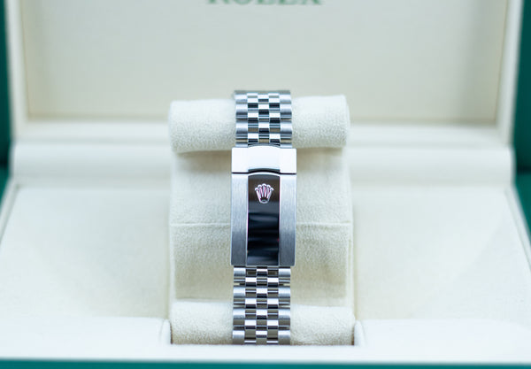 LOT:328 | ROLEX - a mid-size bi-metal Oyster Perpetual Datejust bracelet  watch.