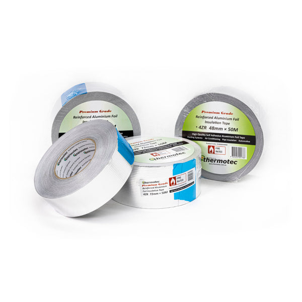 Thermotec Ezy Tear Reinforced Aluminium Tapes