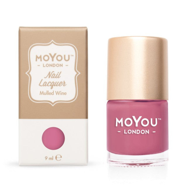 Moyou London Nail Lacquer Mulled Wine 9ml Chill Cabinet