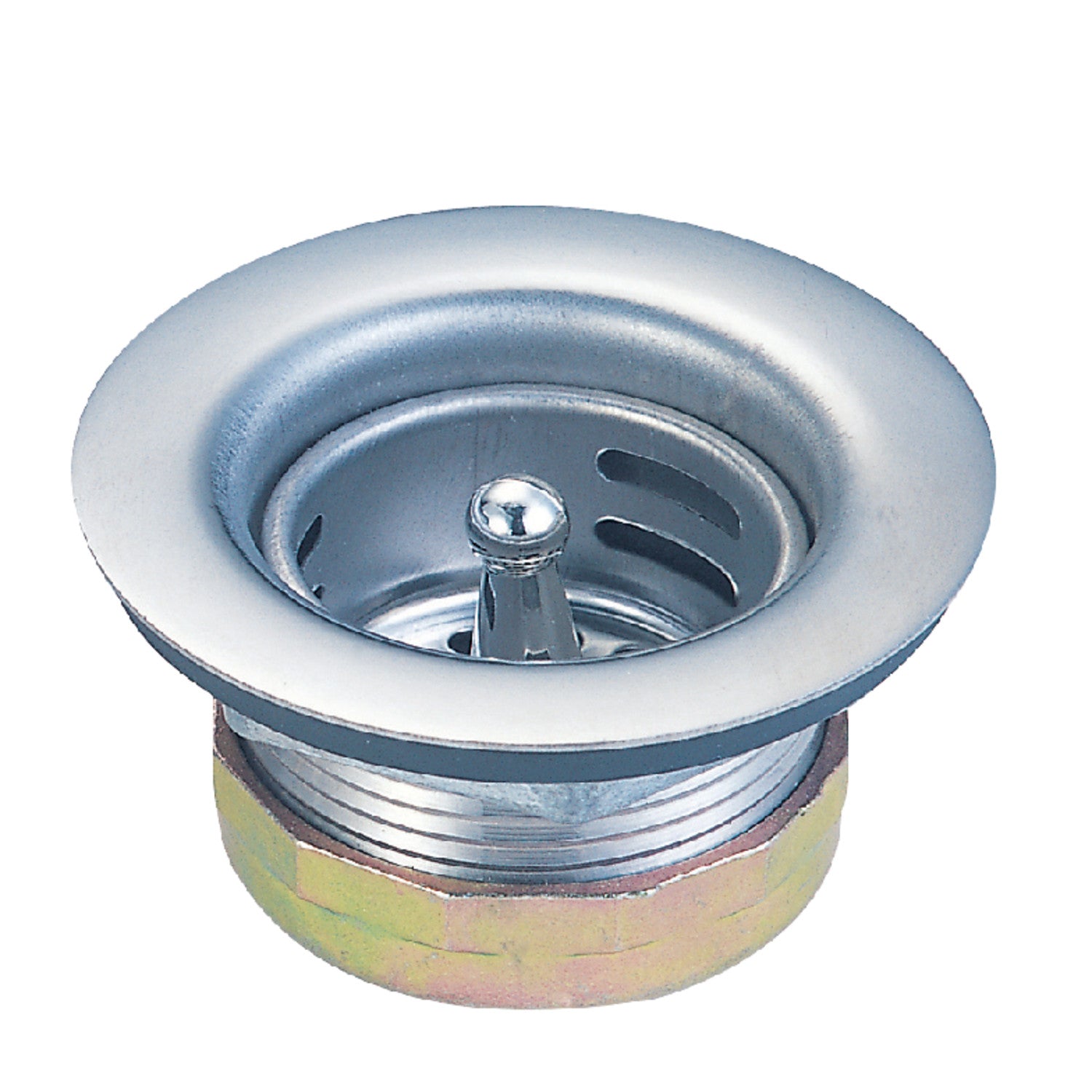 Elements of Design E461 Stainless Steel Bar Sink Duo Basket Strainer, Brushed - Elements of Design product image