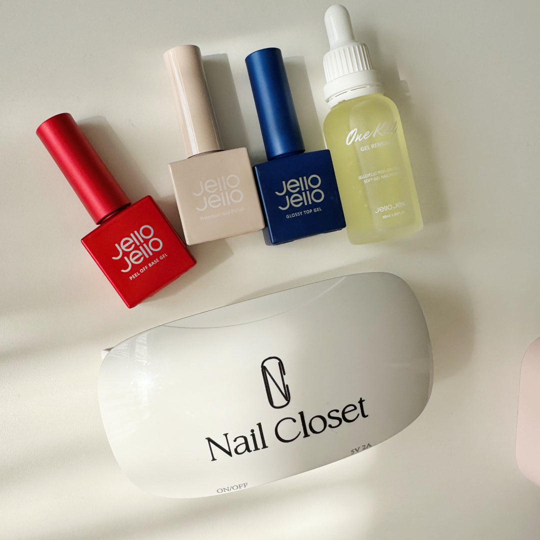 Jello Jello可撕式底膠套裝