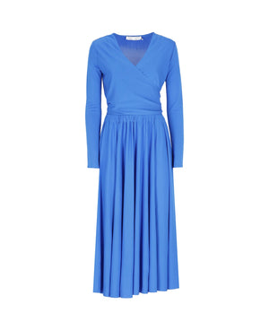 Proenza Schouler White Label Matte Crepe Wrap Dress - Clutch