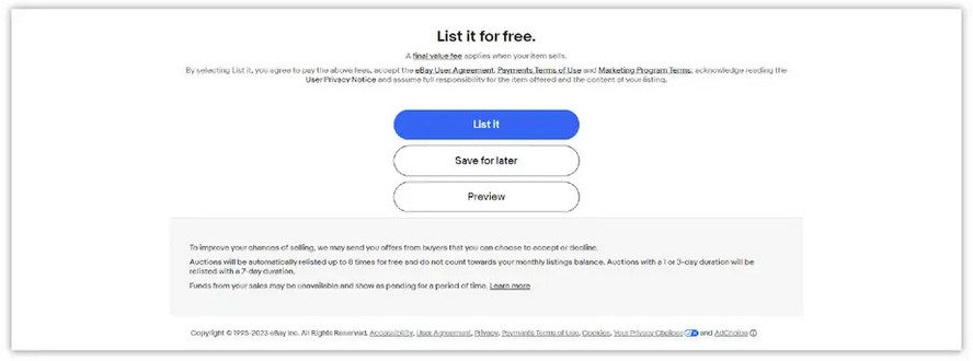 Ebay-List-For-Free