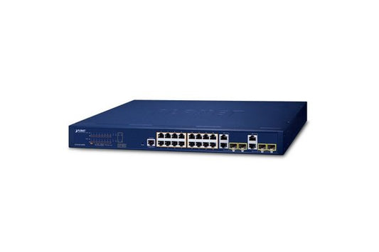 PLANET GS-4210-16P4C Switch Niv2 20p Gigabit dont 16 PoE+ & 4 SFP  100/1G