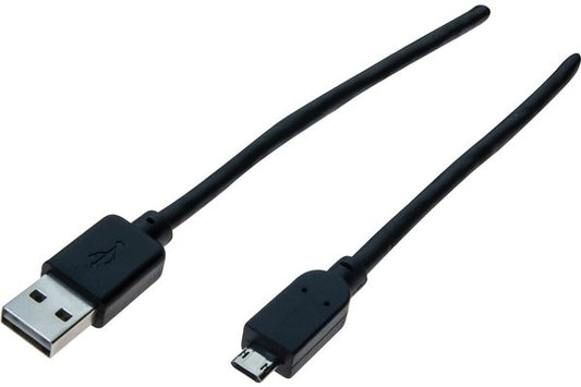 Cordon réversible usb 2.0 a / micro b m/m - 1,8 m