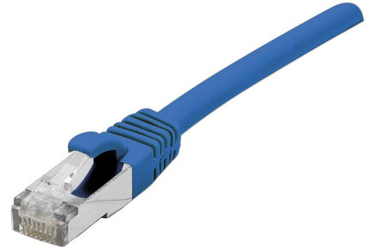 Cordon RJ45 catégorie 6 F/UTP LSOH snagless bleu - 1 m