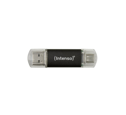 INTENSO Clé USB  3.2 Twist Line - 128 Go Type-C et Type-A