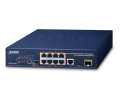 PLANET FGSD-1011HP Switch 10" 8 ports PoE+ & 1 port Gigabit & 1 port SFP 100/1G