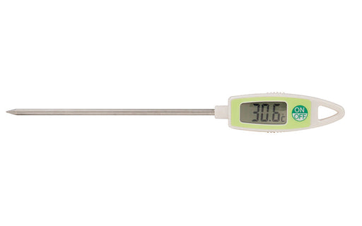 Shinwa Digital Thermometer for Cooking Kitchen Pink Color 72978