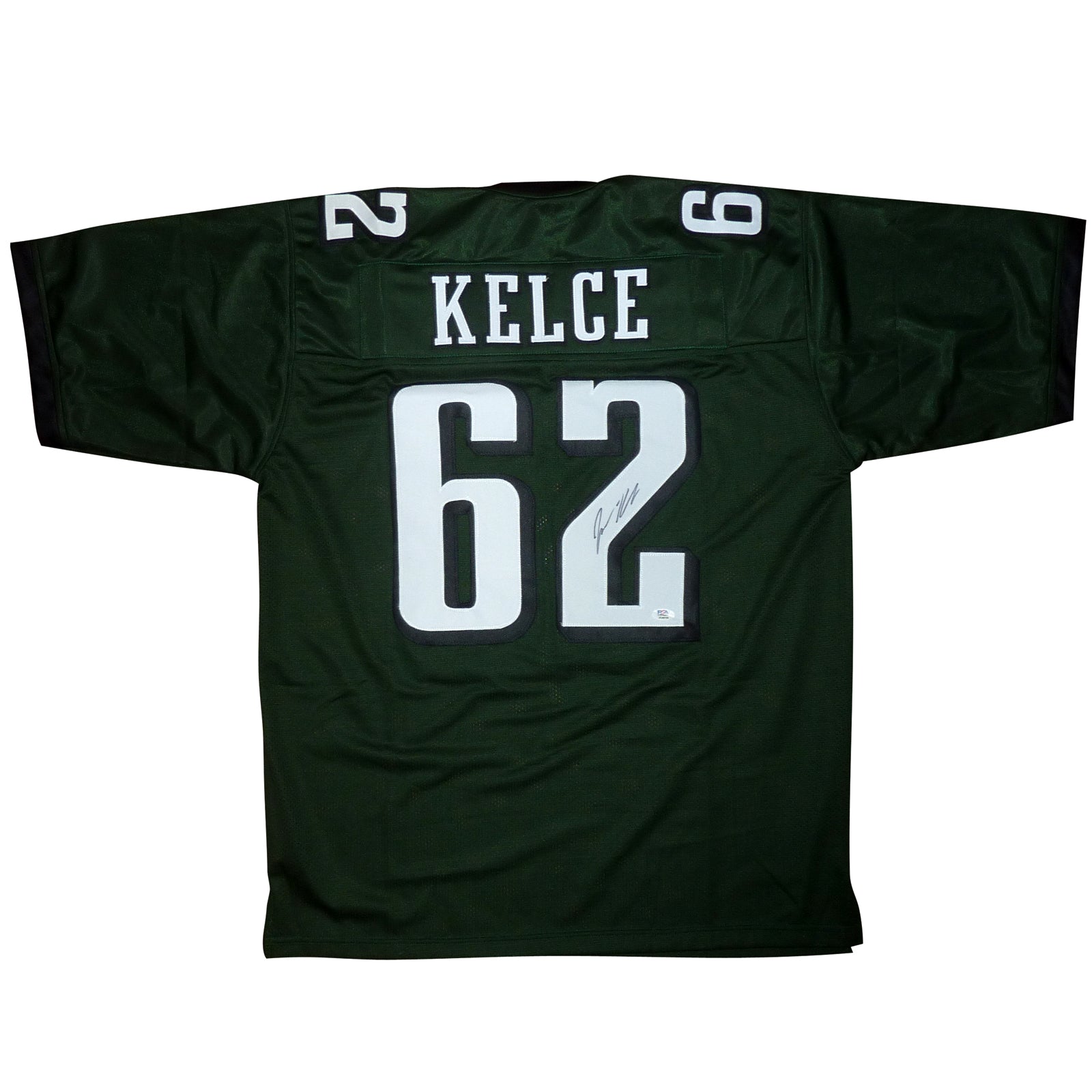 Jason Kelce Autographed Philadelphia (Green #62) Custom Jersey JSA - Palm Beach Autographs product image